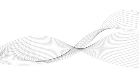 Abstract wave element for design. Digital frequency track equalizer. Styliz.. Stock Illustration