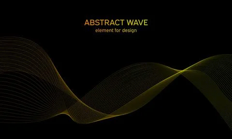 Abstract wave element for design. Digital frequency track equalizer. Stylized Stock Illustration