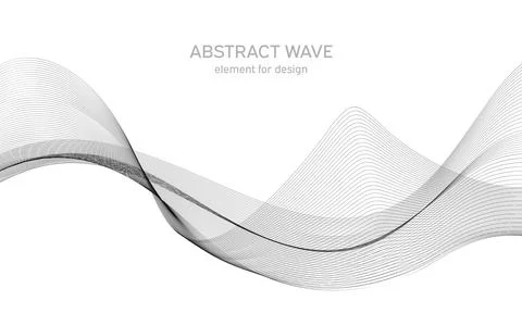 Abstract wave element for design. Digital frequency track equalizer. Styliz.. Illustrazione stock