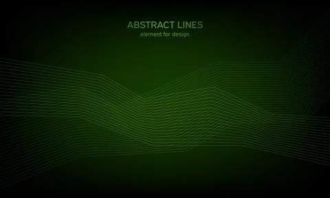 Abstract wave element for design. Digital frequency track equalizer. Stylized Stock Illustration