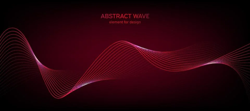 Abstract wave element for design. Digital frequency track equalizer. Styliz.. Illustrazione stock