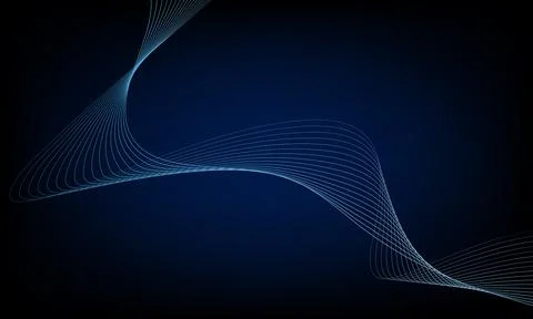 Abstract wave element for design. Digital frequency track equalizer. Stylized Stock Illustration