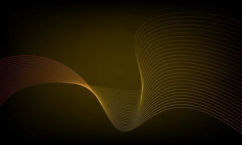 Abstract wave element for design. Digital frequency track equalizer. Stylized Stock Illustration