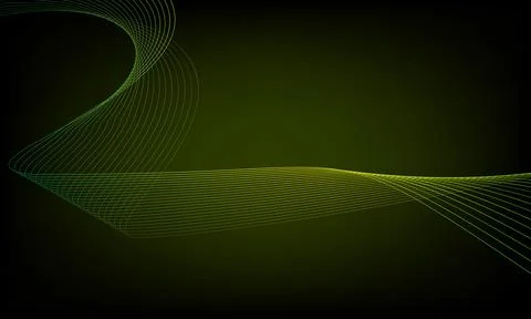 Abstract wave element for design. Digital frequency track equalizer. Stylized Illustrazione stock