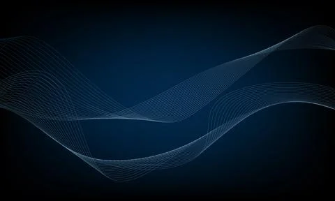 Abstract wave element for design. Digital frequency track equalizer. Stylized Illustrazione stock
