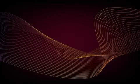 Abstract wave element for design. Digital frequency track equalizer. Stylized Stock Illustration