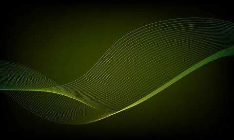 Abstract wave element for design. Digital frequency track equalizer. Stylized Stock Illustration