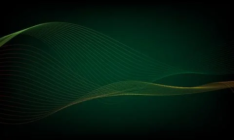 Abstract wave element for design. Digital frequency track equalizer. Stylized Stock Illustration