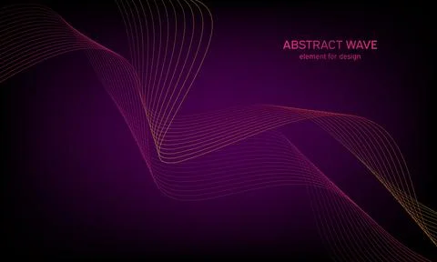 Abstract wave element for design. Digital frequency track equalizer. Styliz.. Stock-Illustration