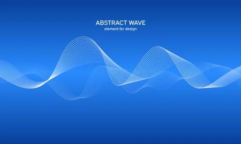 Abstract wave element for design. Digital frequency track equalizer. Styliz.. Ilustración de archivo