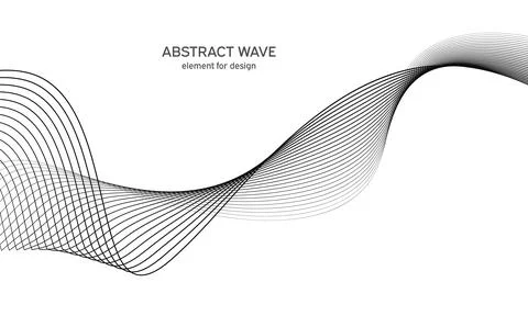 Abstract wave element for design. Digital frequency track equalizer. Styliz.. Illustration