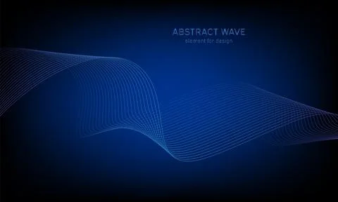 Abstract wave element for design. Digital frequency track equalizer. Styliz.. Illustrazione stock