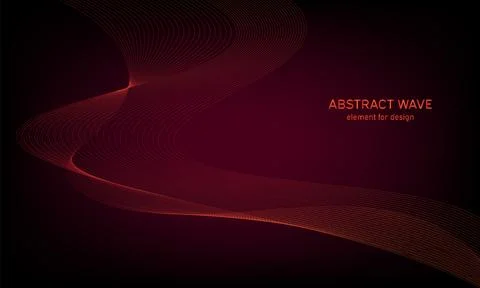 Abstract wave element for design. Digital frequency track equalizer. Styliz.. Stock Illustration