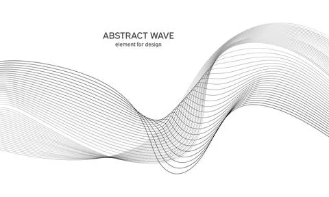Abstract wave element for design. Digital frequency track equalizer. Styliz.. Illustrazione stock