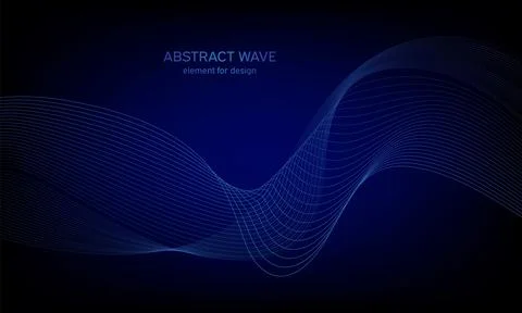 Abstract wave element for design. Digital frequency track equalizer. Styliz.. Illustrazione stock