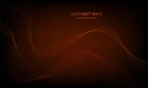 Abstract wave element for design. Digital frequency track equalizer. Styliz.. Stock Illustration