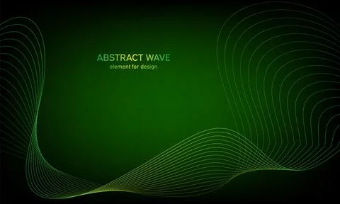 Abstract wave element for design. Digital frequency track equalizer. Styliz.. Illustrazione stock