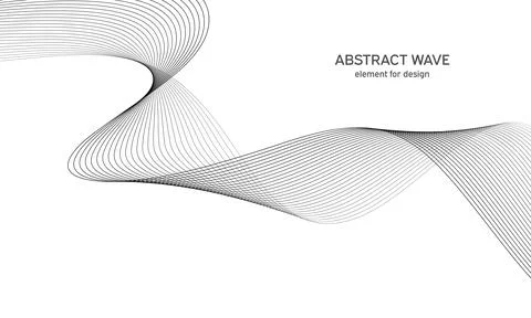 Abstract wave element for design. Digital frequency track equalizer. Styliz.. イラスト素材