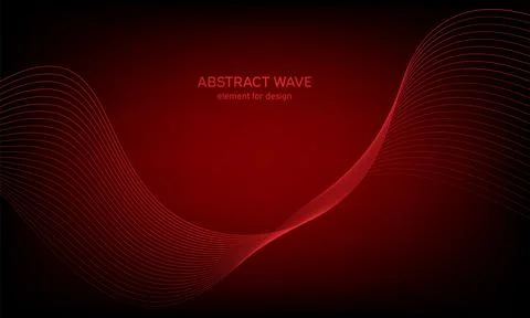 Abstract wave element for design. Digital frequency track equalizer. Styliz.. Stock Illustration
