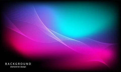 Abstract wave element for design. Digital frequency track equalizer. Styliz.. Stock Illustration
