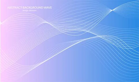 Abstract wave element for design. Digital frequency track equalizer. Stylized Illustrazione stock