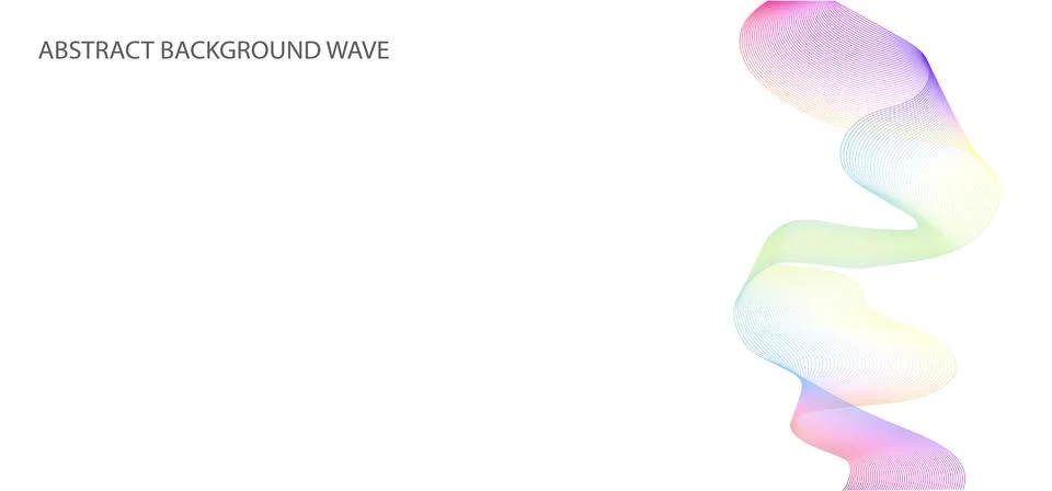 Abstract wave element for design. Digital frequency track equalizer. Stylized Stock Illustration