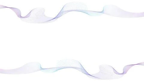 Abstract wave element for design. Digital frequency track equalizer. Stylized Stock Illustration