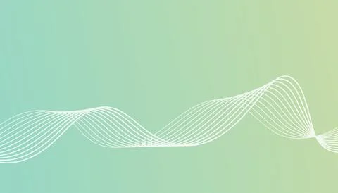 Abstract wave element for design. Digital frequency track equalizer. Stylized Stock Illustration