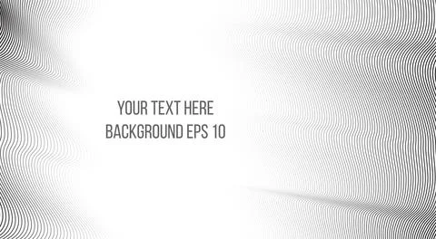 Abstract wave element for design. Digital frequency. Stock Illustration