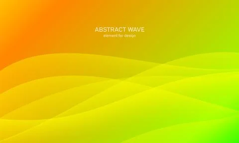 Abstract wave element for design. Green. Digital frequency track equalizer. S Stock Illustration