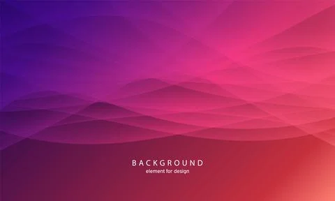 Abstract wave element for design. Pink. Digital frequency track equalizer. St Illustrazione stock