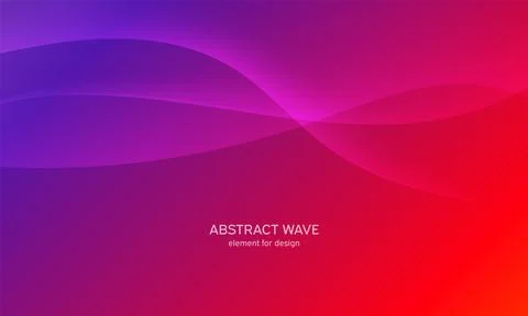 Abstract wave element for design. Pink. Digital frequency track equalizer. St Stock Illustration
