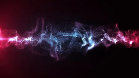 Abstract Wave Energy Background Loop | Stock Video | Pond5