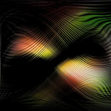 Abstract wave energy Stock Illustration