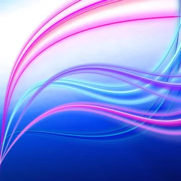 Abstract wave energy Stock Illustration