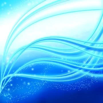 Abstract wave energy Stock Illustration