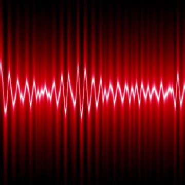 Abstract wave energy Stock Illustration
