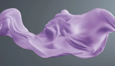 Abstract wave fabric movement dynamic. Stock Illustration