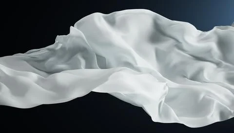 Abstract wave fabric movement dynamic. Stock Photos