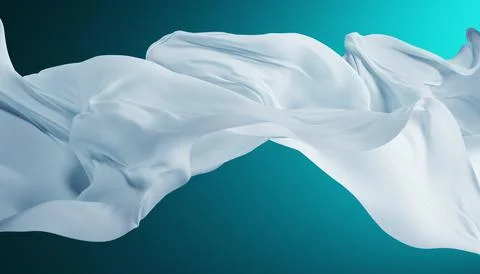 Abstract wave fabric movement dynamic. Stock Photos