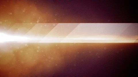 Abstract wave flow background with particles and lens flare animation Stock Footage 58922880