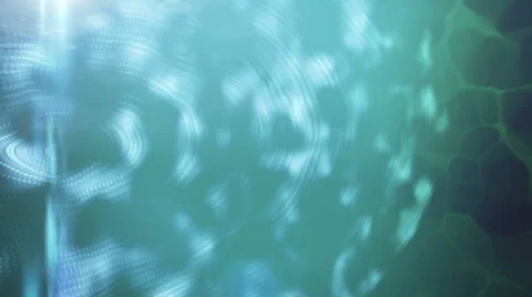 Abstract wave flow green noise Stock Footage 65085217