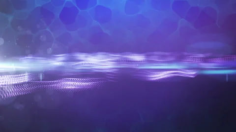 Abstract wave flow noise background Stock Footage 65086021