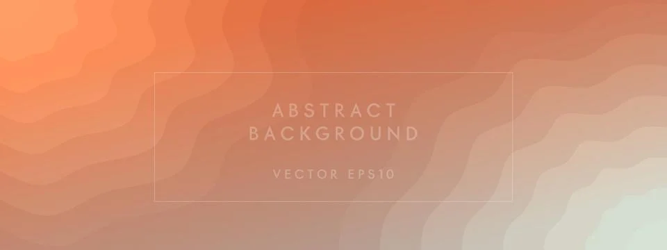 Abstract wave fluid shape modern gradient  background combined delicate color Stock Illustration