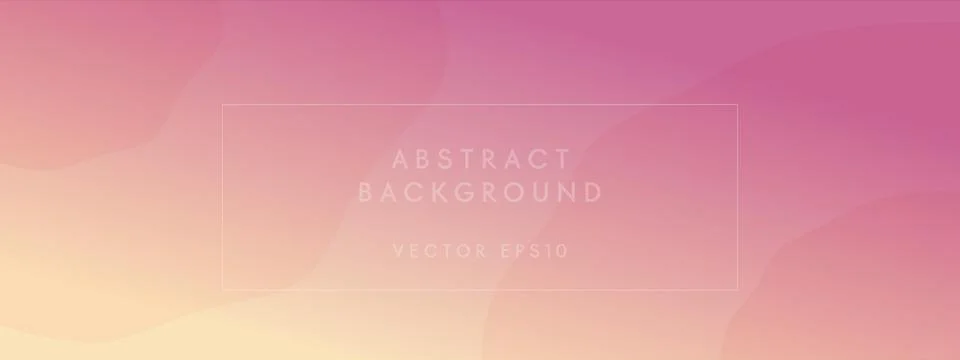 Abstract wave fluid shape modern gradient  background combined delicate color Stock Illustration