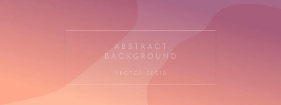 Abstract wave fluid shape modern gradient  background combined delicate color Stock Illustration