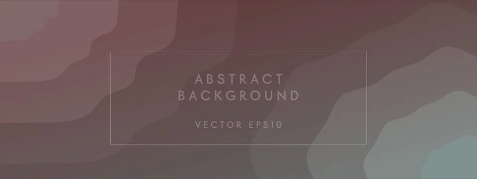 Abstract wave fluid shape modern gradient background combined delicate colors Stock Illustration
