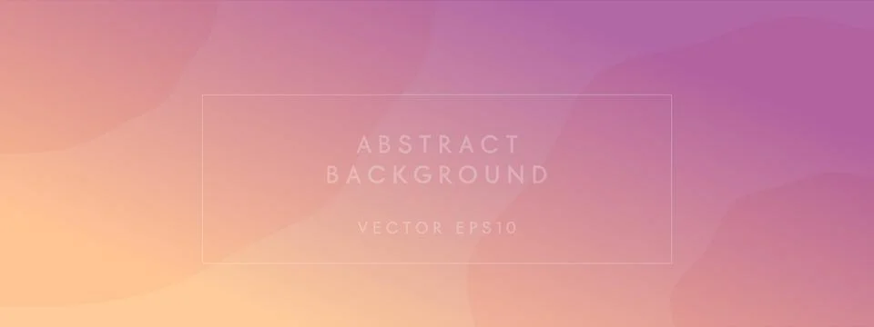 Abstract wave fluid shape modern gradient  background combined delicate color Stock Illustration