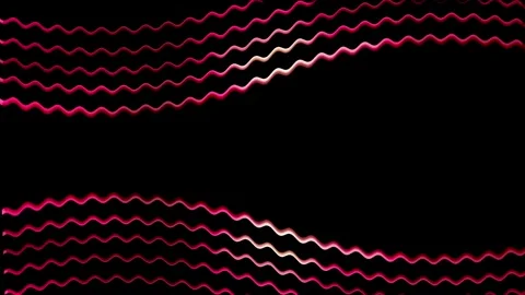 Abstract Wave Futuristic Tech Background Dynamic Pink Decorative Line Animation 스톡 동영상 290086502