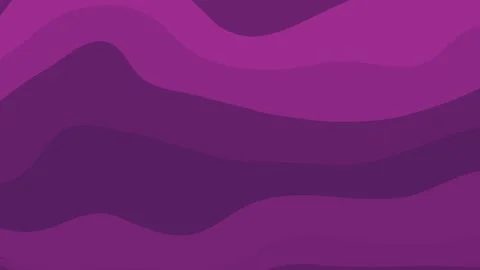 Abstract wave geometric background of pink and purple flowing waves Stock Footage 312919016